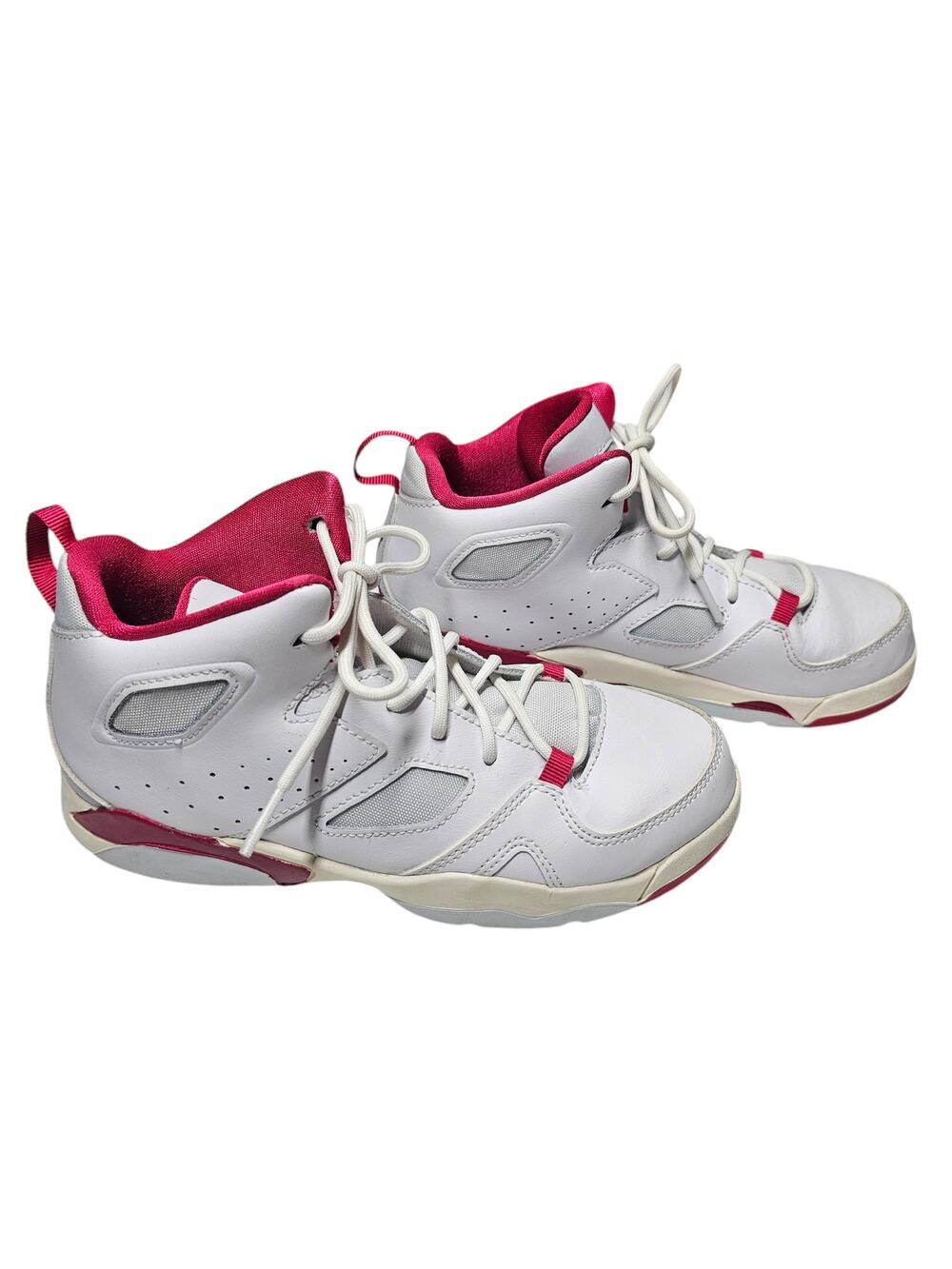 Nike Boys Jordan Flight Club 91 DM1686-102 White Basketball Sneakers 3Y